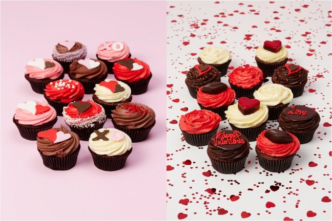 バレンタインのイメージそのまま♡「LOLA’S Cupcakes Tokyo」があなたの可愛い想いをカップケーキで表現しました♪