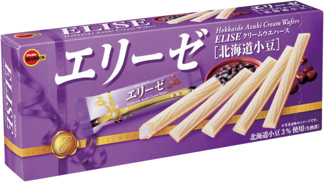 和の味わいをブルボンのあのお菓子で♡「エリーゼ北海道小豆」など3品が北海道の小豆の優しい甘さで新発売しちゃいます！