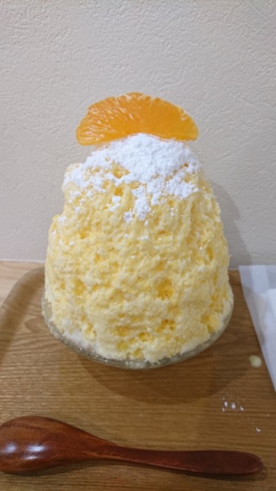 巣鴨かき氷工房 雪菓　オレンジレアチーズ