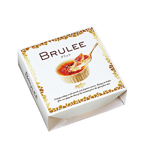 本格ブリュレアイス『BRULEE(ブリュレ)』　オハヨー乳業株式会社