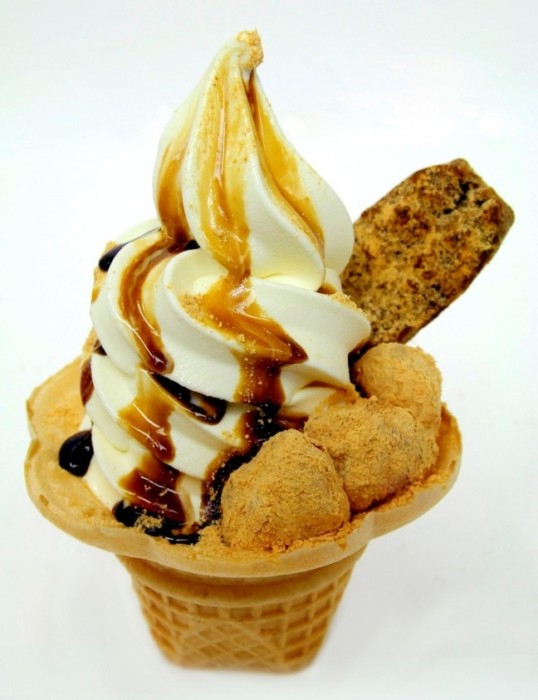 アイスクリーム万博「あいぱく」　山梨の銘菓「桔梗信玄餅」の絶品ソフトクリーム