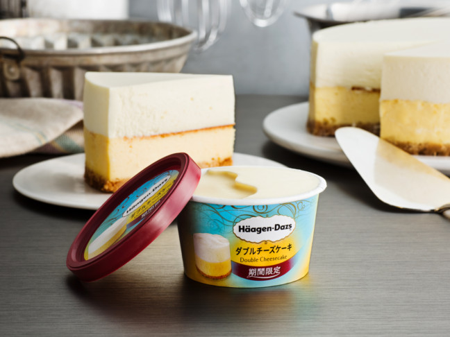 “チーズケーキ”フレーバーは2年ぶり！ダブルのチーズが濃厚な美味しさ引き出すハーゲンダッツ ミニカップ『ダブルチーズケーキ』