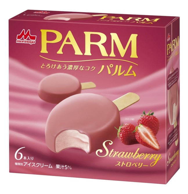 森永乳業　PARM（パルム）　ストロベリー