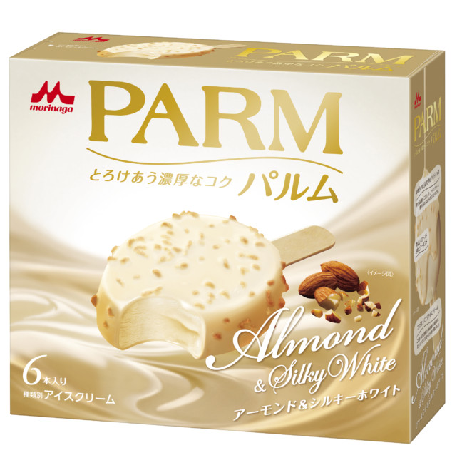 PARM（パルム） アーモンド＆シルキーホワイト（6本入り）