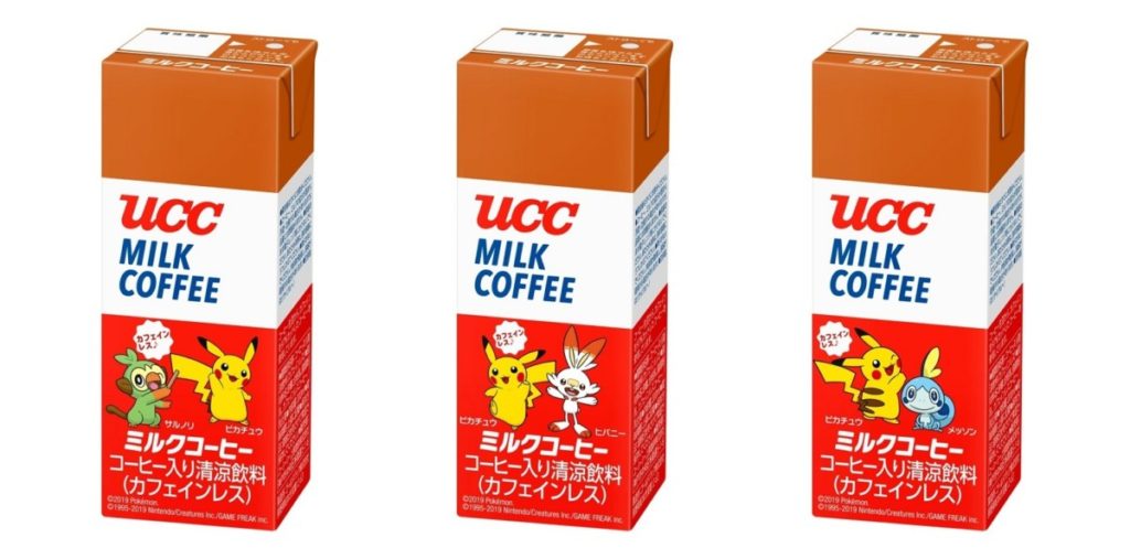 UCC ミルクコーヒー ポケモン AB200ml