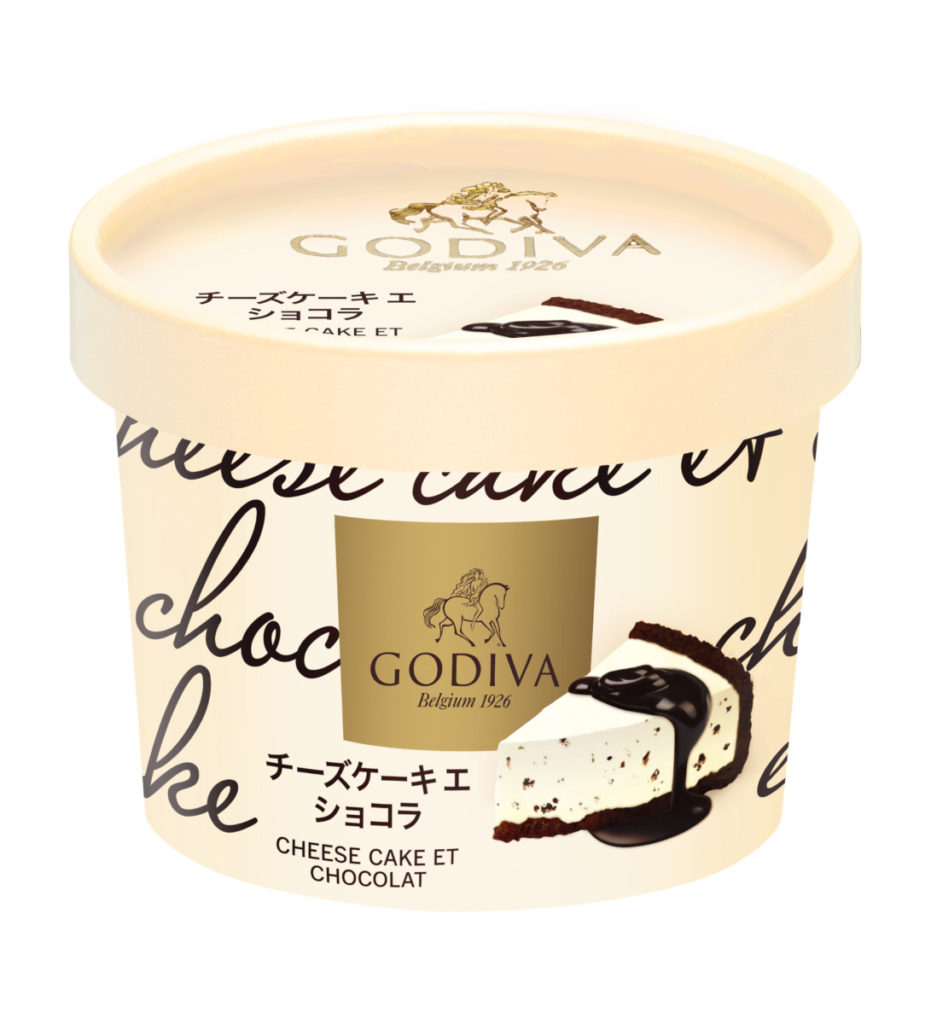 GODIVA　ゴディバ　カップアイス「チーズケーキ エ ショコラ」